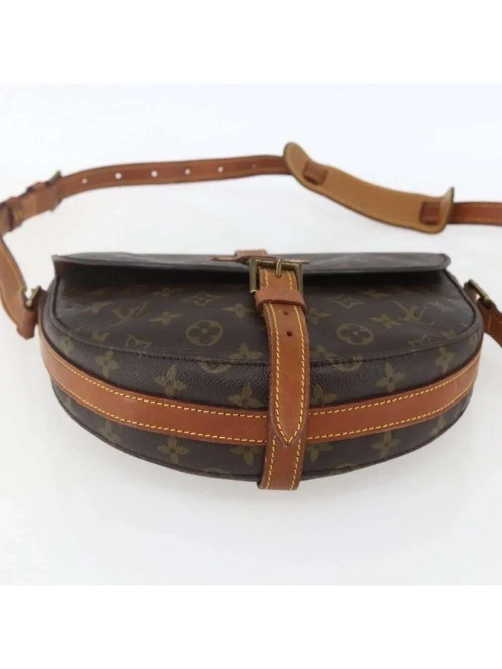 Authentic LOUIS VUITTON Monogram Chantilly GM Shoulder Bag M51232 LV